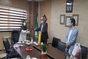 تقدیر مدیر سازمان های مردم نهاد و خیرین سلامت دانشگاه از رئیس و مدیر بیمارستان آرش